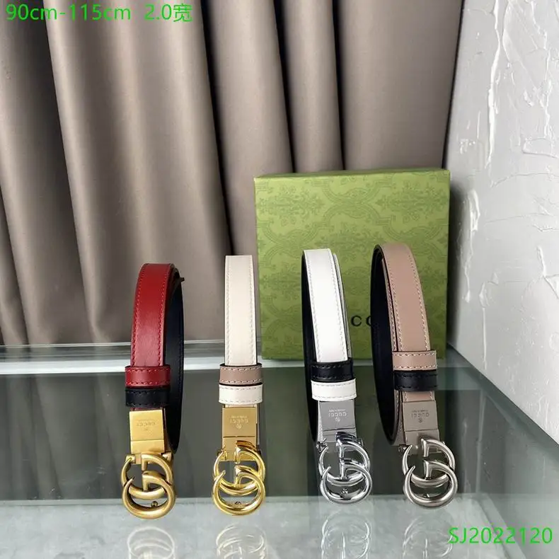 Gucci Belt 20mmX90-115cm 7D01